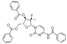  (2'R)-N-苯甲?；?2'-脫氧-2'-氟-2'-甲基胞苷 3',5'-二苯甲酸酯
